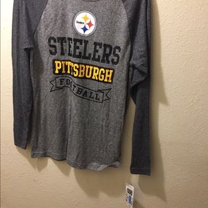 Boys Youth Large 14/16 Pittsburgh Steelers Shirt